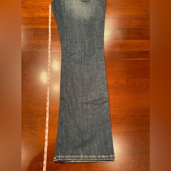 Ariat Maisie Bootcut Jean Mid Rise 33 x 32 Distress Wash - Picture 10 of 10